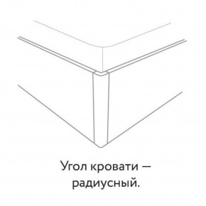 Кровать "Милана" с мягкой спинкой БЕЗ основания 1200х2000 в Лысьве - lysva.ok-mebel.com | фото 3