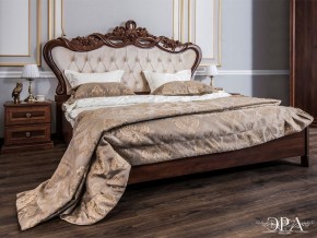 Кровать с мягким изголовьем Афина 1600 (караваджо) в Лысьве - lysva.ok-mebel.com | фото