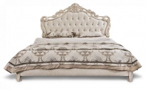 Кровать с мягким изголовьем "Патрисия" с основанием (1800) крем в Лысьве - lysva.ok-mebel.com | фото