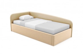 Кровать угловая Лэсли интерьерная +настил ДСП (80х200) 5 кат. ткани в Лысьве - lysva.ok-mebel.com | фото