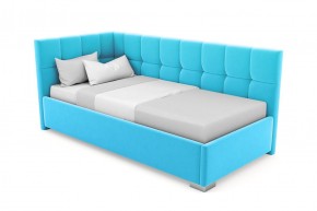 Кровать угловая Мия интерьерная +основание (120х200) в Лысьве - lysva.ok-mebel.com | фото 22