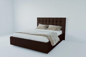Кровать Венеция без основания 800 (экокожа коричневая) в Лысьве - lysva.ok-mebel.com | фото