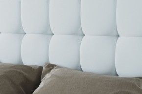 Кровать Венеция с ПМ 800 (экокожа белая) в Лысьве - lysva.ok-mebel.com | фото 3