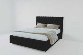 Кровать Версаль 1600 без основания (экокожа кольт ч) в Лысьве - lysva.ok-mebel.com | фото