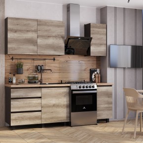 Кухня Энигма 1.6 м (венге/дуб каньон) в Лысьве - lysva.ok-mebel.com | фото