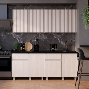 Кухня Тренд 1.0 м (Ясень белый) в Лысьве - lysva.ok-mebel.com | фото 4