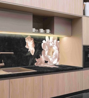 Кухонный фартук со столешницей (А-05) в едином стиле (3050 мм) в Лысьве - lysva.ok-mebel.com | фото
