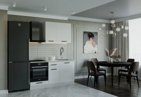 Кухонный гарнитур Белый Глянец 1600 (Стол. 26мм) в Лысьве - lysva.ok-mebel.com | фото