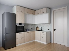 Кухонный гарнитур Демо 2200*1700 (Стол. 38мм) в Лысьве - lysva.ok-mebel.com | фото