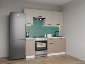 Кухонный гарнитур Каппучино 2000 (Стол. 38мм) в Лысьве - lysva.ok-mebel.com | фото