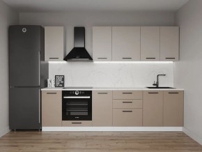 Кухонный гарнитур Каппучино 2800 (Стол. 38мм) в Лысьве - lysva.ok-mebel.com | фото