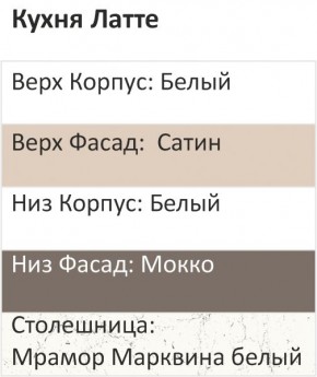 Кухонный гарнитур Латте 1000 (Стол. 26мм) в Лысьве - lysva.ok-mebel.com | фото 3