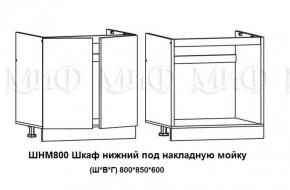 ЛИЗА-2 Кухонный гарнитур 1,6 Белый глянец холодный в Лысьве - lysva.ok-mebel.com | фото 6