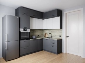 Кухонный гарнитур Меренга 2200*1700 (Стол. 26мм) в Лысьве - lysva.ok-mebel.com | фото