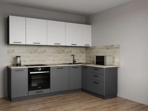 Кухонный гарнитур Меренга 2600*1600 (Стол. 26мм) в Лысьве - lysva.ok-mebel.com | фото