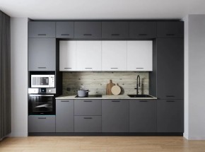 Кухонный гарнитур Меренга 3400 (Стол. 26мм) в Лысьве - lysva.ok-mebel.com | фото
