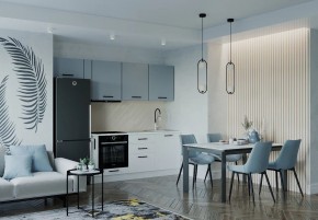 Кухонный гарнитур Ниагара 2550 (Стол. 38мм) в Лысьве - lysva.ok-mebel.com | фото