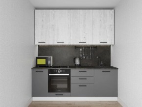 Кухонный гарнитур Санторини 2200 h 950 (Стол. 38мм) в Лысьве - lysva.ok-mebel.com | фото