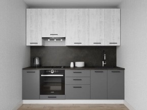 Кухонный гарнитур Санторини 2400 h950 (Стол. 38мм) в Лысьве - lysva.ok-mebel.com | фото