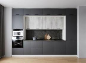 Кухонный гарнитур Санторини 3400 (Стол. 26мм) в Лысьве - lysva.ok-mebel.com | фото