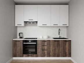 Кухонный гарнитур Старое Дерево 2400 h950 (Стол. 26мм) в Лысьве - lysva.ok-mebel.com | фото