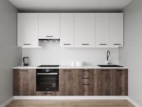 Кухонный гарнитур Старое Дерево 3000 h950 (Стол. 26мм) в Лысьве - lysva.ok-mebel.com | фото
