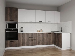Кухонный гарнитур Старое Дерево 3200*1400 (Стол. 38мм) в Лысьве - lysva.ok-mebel.com | фото