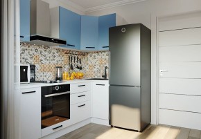 Кухонный гарнитур угловой Капри 2200х1000 (Стол. 38мм) в Лысьве - lysva.ok-mebel.com | фото