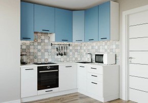 Кухонный гарнитур угловой Капри 2200х1600 h950 (Стол. 38мм) в Лысьве - lysva.ok-mebel.com | фото