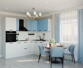 Кухонный гарнитур угловой Капри 2400х1600 (Стол. 38мм) в Лысьве - lysva.ok-mebel.com | фото