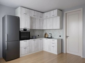 Кухонный гарнитур угловой Пайн 2200*1700 (Стол. 38мм) в Лысьве - lysva.ok-mebel.com | фото