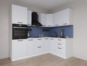 Кухонный гарнитур угловой Смоки 2400*1600 (Стол. 26мм) в Лысьве - lysva.ok-mebel.com | фото