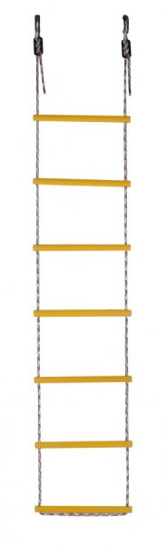 Лестница веревочная 7 перекладин цв.желтый D=25  в Лысьве - lysva.ok-mebel.com | фото 1
