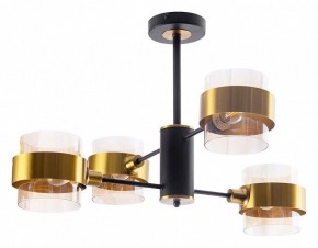 Люстра на штанге Arte Lamp Carlo A8205SP-4BK в Лысьве - lysva.ok-mebel.com | фото