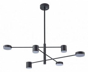 Люстра на штанге Arte Lamp Stanley A2476PL-40BK в Лысьве - lysva.ok-mebel.com | фото