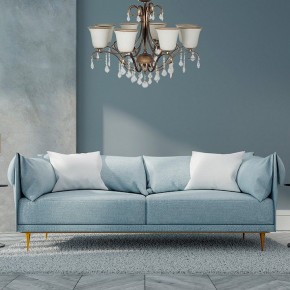 Люстра на штанге Arti Lampadari Borgese Borgese E 1.1.8.602 GB в Лысьве - lysva.ok-mebel.com | фото 2