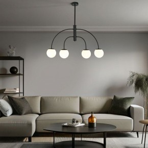 Люстра на штанге Eurosvet Cenacolo 30179/4 черный в Лысьве - lysva.ok-mebel.com | фото 2
