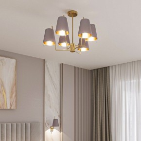 Люстра на штанге Eurosvet Topanga 60173/6 латунь в Лысьве - lysva.ok-mebel.com | фото 3