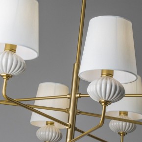 Люстра на штанге Freya Ceramics FR2029PL-08BS в Лысьве - lysva.ok-mebel.com | фото 7