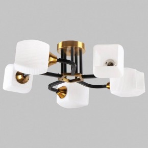 Люстра на штанге Imex MD.52009 MD.52009-5-S-BK+GAB в Лысьве - lysva.ok-mebel.com | фото