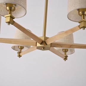 Люстра на штанге Imperiumloft Jorgenson Beige/Light wood STAVRA01 в Лысьве - lysva.ok-mebel.com | фото 6