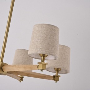 Люстра на штанге Imperiumloft Jorgenson Beige/Light wood STAVRA01 в Лысьве - lysva.ok-mebel.com | фото 7
