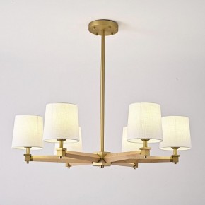 Люстра на штанге Imperiumloft Jorgenson White/Light wood STAVRA01 в Лысьве - lysva.ok-mebel.com | фото 2