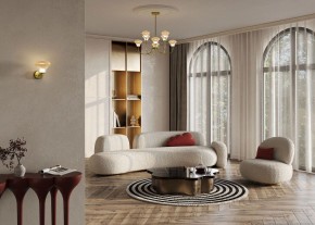 Люстра на штанге Maytoni Dynasty MOD402PL-L20BS3K в Лысьве - lysva.ok-mebel.com | фото 5