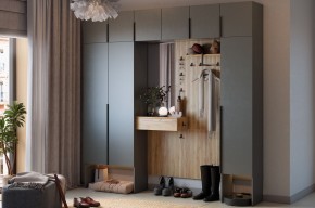 МЕБЕЛЬСОН К11 Прихожая (графит) в Лысьве - lysva.ok-mebel.com | фото