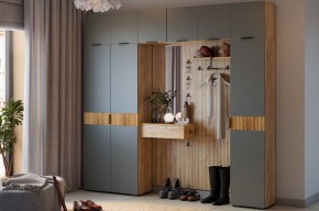 МЕБЕЛЬСОН К12 Прихожая (графит) в Лысьве - lysva.ok-mebel.com | фото