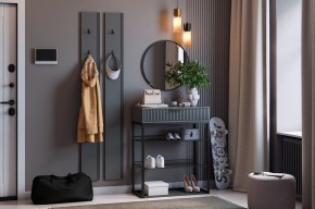 МЕБЕЛЬСОН К19 Прихожая (графит) в Лысьве - lysva.ok-mebel.com | фото