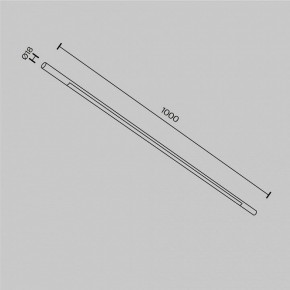 Модульный светильник Maytoni Basis C100CL-L1000-24W3-6K-BS в Лысьве - lysva.ok-mebel.com | фото 6