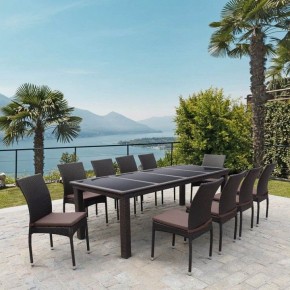 Набор уличный T438/Y380A-W53 Brown 10PCS в Лысьве - lysva.ok-mebel.com | фото 2