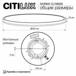 Накладной светильник Citilux Norma CL748500 в Лысьве - lysva.ok-mebel.com | фото 11